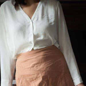 Large White Button Down Shirt